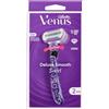 Gillette Venus Rasoio Donna Deluxe Smooth Swirl A 5 Lame, 1 Manico + 2 Lamette Donna