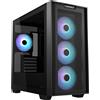 ASUS Case Asus A21 PLUS Black - Mini-Tower mATX, supporta schede madri con connettori nascosti, radiatori da 360 mm ...