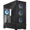 FRACTAL Case Fractal Pop XL Air - Full-Tower E-ATX, pannello laterale in vetro temperato, 4 ventole 120mm A-RGB incluse - Nero