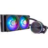 Cooler Master Dissipatore Cooler Master MasterLiquid PL240 Flux - 2 Ventole 120 mm, Radiatore 240 mm, Controller RGB Indirizz...