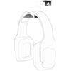 Dezctop Supporto per Cuffie DA-HDSTHR-WH1 - accessorio per scrivanie e modelli Dezctop Bifrost e Bifrost Elite (Bianco)