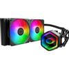 Cooler Master Dissipatore a Liquido Cooler Master MasterLiquid240 Core II ARGB - 2 ventole (240mm) Nero