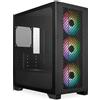 Cooler Master Case Cooler Master ELITE 301 - Mini-Tower mATX, 3 ventole frontali ARGB, pannello laterale trasparente, USB Typ...