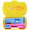 CURADEN AG Curaprox Travel Set - spazzolino da viaggio + dentifricio + scovolino - Giallo