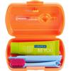CURADEN AG Curaprox Travel Set - spazzolino da viaggio + dentifricio + scovolino - Arancio