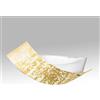 Gea luce CAMILLA P/M - PLAFONIERA IN METALLO E FOGLIA IN VETRO ORO 2 LUCI ATTACCO E14 L.63,5CM