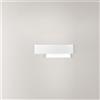 Gea luce DOHA A/P - APPLIQUE BIANCO A LED 3000K 1270LM 15W ALLUMINIO E METACRILATO