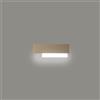 Gea luce DOHA A/P - APPLIQUE TORTORA A LED 3000K 1270LM 15W ALLUMINIO E METACRILATO