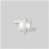 Gea luce DOHA P/P - APPLIQUE COLORE BIANCO IN ALLUMINIO E METACRILATO A LED 3000K 2620LM 30W 65,5X49CM