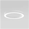 Gea luce FLOR P/G - PLAFONIERA COLORE BIANCO A LED 3000K 4300LM 60W DIMMERABILE D.80CM