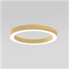 Gea luce FLOR P/G - PLAFONIERA COLORE ORO A LED 3000K 4200LM 60W DIMMERABILE D.80CM