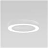 Gea luce FLOR P/M - PLAFONIERA COLORE BIANCO A LED 3000K 3700LM 50W DIMMERABILE D.60CM