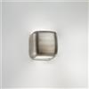 Gea luce BABOL A - APPLIQUE IN ALLUMINIO COLORE ANTICATO ACCIAIO 2 LUCI ATTACCO GX53 3000K INCLUSE