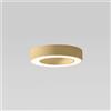 Gea luce FLOR P/P - PLAFONIERA COLORE ORO A LED 3000K 2200LM 30W DIMMERABILE D.40CM