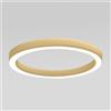 Gea luce FLOR P/S - PLAFONIERA COLORE ORO A LED 3000K 6200LM 80W DIMMERABILE D.100CM