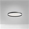 Gea luce ACELIA P/M - PLAFONIERA LED NERO 3000-4000 K 2100-2200LM 40W D.50CM DIMMERABILE