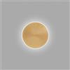 Gea luce FORTUNA A/G - APPLIQUE A PARETE ORO 28W 2270LM 3000K DIMMERABILE D.38CM
