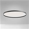 Gea luce ACELIA P/S - PLAFONIERA LED NERO 3000-4000K 6700-6900lm 76W DIMMERABILE D.80CM