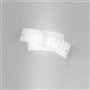 Gea luce AGNESE A/P APPLIQUE 2 LUCI IN VETRO E METALLO CON DECORI ATTACCO E14