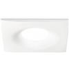 Gea luce GFA171- FARETTO DA INCASSO QUADRATO 10X10CM 1 LUCE ATTACCO GU10 BIANCO ALLUMINIO