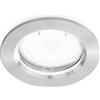 Gea luce GFA220- FARETTO DA INCASSO IN ALLUMINIO COLORE ALLUMINIO SPAZZOLATO 1 LUCE ATTCCO GU10 D.7,8CM