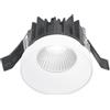 Gea luce GFA301- FARETTO DA INCASSO IN ALLUMINIO A LED 3000K 700LM 9W D.7CM BIANCO