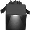 Gea luce GFA364-FARETTO LED AD INCASSO QUADRATO 7X7CM NERO 3000K 400LM 9W IP54