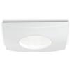 Gea luce GFA374- FARETTO DA INCASSO IP65 BIANCO LUCIDO QUADRATO 8,4X8,4 ATTACCO GU10