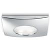 Gea luce GFA375- FARETTO DA INCASSO IP65 CROMO LUCIDO QUADRATO 8,4X8,4 ATTACCO GU10