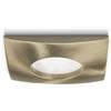 Gea luce GFA377- FARETTO DA INCASSO IP65 BRUNITO QUADRATO 8,4X8,4 ATTACCO GU10