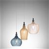 Gea luce CLEOFE S/3 -LAMPADARIO A SOSPENSIONE 3 LUCI ATTACCO E27 IN VETRO COLORE MULTICOLOR