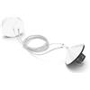 Gea luce ALICE M S/G - SOSPENSIONE METALLO BIANCO OPACO PER VETRO ALICE V/G 1 LUCE ATTACCO E27