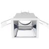 Gea luce GFA624- FARETTO DA INCASSO BIANCO OPACO E CROMO 1 LUCE ATTACCO GU10 QUADRATO 9CM