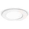 Gea luce GFA750N- FARETTO DA INCASSO BIANCO A LED 4000K 450LM 6W D.12CM