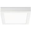 Gea luce GFA765N- PLAFONIERA BIANCA QUADRATA A LED 4000K 1620LM 18W 22,5X22,5CM