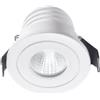 Gea luce GFA770N- FARETTO DA INCASSO LED 4000K 370LM 5W D.5CM ALLUMINIO E VETRO