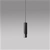 Gea luce EMILY S - SOSPENSIONE COLORE NERO 1 LUCE ALTEZZA REGOLABILE ATTACCO GU10