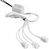 Gea luce GFA920C- MODULO DA 3 FARETTI LED 3000K 450LM 3X1W D.2CM DA INCASSO BIANCO