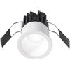 Gea luce GFA950C- FARETTO DA INCASSO TONDO LED 3000K 600LM 8W D.5,6CM BIANCO OPACO