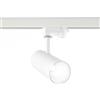 Gea luce GFA971N- PROIETTORE A BINARIO EUROSTANDARD ATTACCO LED 4000K 2430LM 30W BIANCO OPACO D.8,5CM