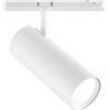 Gea luce GFA972N- PROIETTORE A BINARIO EUROSTANDARD ATTACCO LED 4000K 3650LM 40W BIANCO OPACO D.8CM