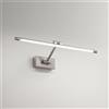 Gea luce GAP442C- APPLIQUE A PARETE IN METALLO CROMO A LED 3000K 473LM 8W 48,4CM