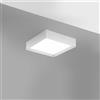 Gea luce AOI P/P - PLAFONIERA ALLUMINIO BIANCO A LED 3000-4000K 2000-2100lm 30W DIMMERABILE