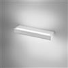 Gea luce GAP522- APPLIQUE LED BIEMISSIONE IN ALLUMINIO BIANCO DIMMERABILE 3000K 3656LM 34W 32CM