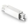 Gea luce GBIC03- GIUNTO LINEARE CONNESSIONE ELETTRICA-MECCANICA 220-240V PER SISTEMA BINARIO BIANCO