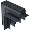 Gea luce GBIGIN3- ANGOLO MECCANICO 90° PARETE/SOFFITTO SISTEMA BINARIO INCASSO COLORE NERO