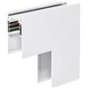 Gea luce GBIGSB2- ANGOLO 90° PARETE/SOFFITTO PER BINARIO MODULARE SUPERFICIE BIANCO