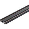 Gea luce GBIN30- SISTEMA BINARIO MODULARE ELETTRICO-MECCANICO 48V DOPPIA PISTA SEZIONABILE DA SUPERFICIE MT2 NERO PIU TAPPI