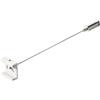 Gea luce GBIS01- KIT SOSPENSIONE CAVO ACCIAIO MT2 PIU BLOCCACAVO COLORE BIANCO