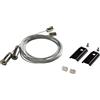 Gea luce GBIS05- KIT SOSPENSIONE 2 CAVI MT2 BINARIO MODULARE DA SUPERFICIE GBIN10 e GBIN11.